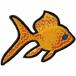 Fishes Embroidery Design 9 Fishes Embroidery Design 9